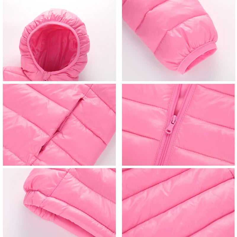 Kids Puff Jackets (2-12 Years) - Warm Autumn Winter Coats for Boys & Girls