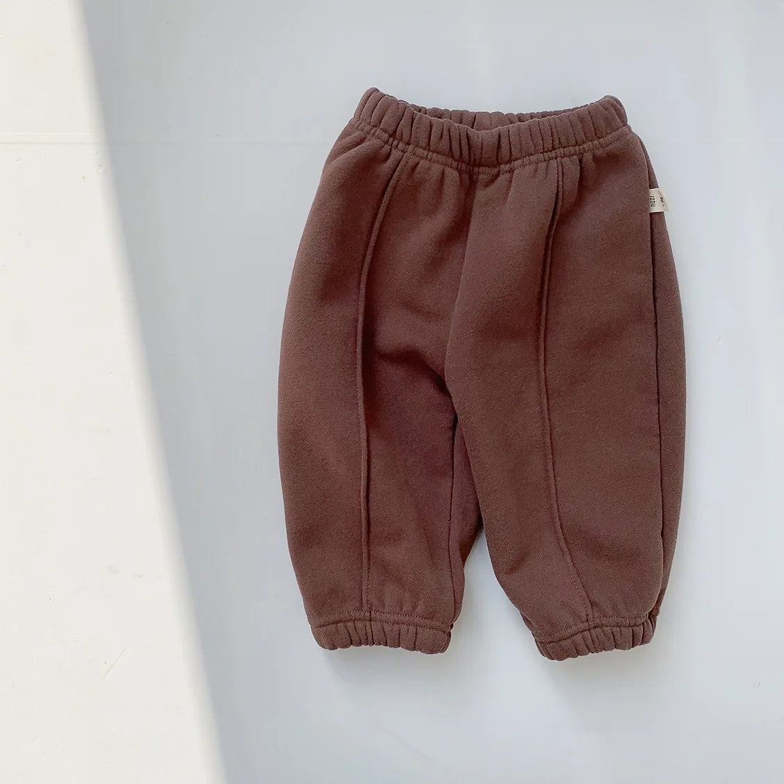 Fleece Lined Baby Winter Pants (1-3 Years) - Thick Warm Toddler Harem Trousers