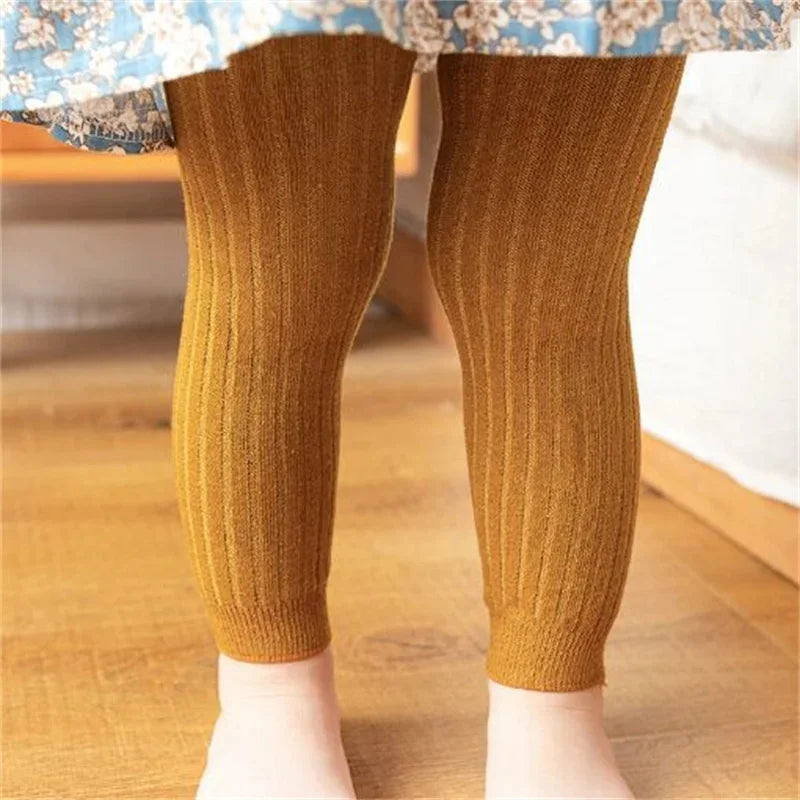 Knitted Leggings for Kids (0-6 Years) - Unisex Spring Tights & Trousers