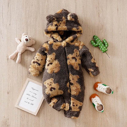 Teddy Bear ONESIE for Newborns babys