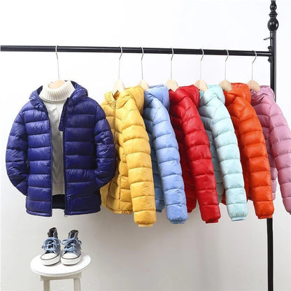 Kids Puff Jackets (2-12 Years) - Warm Autumn Winter Coats for Boys & Girls