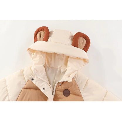 Boys Animal Ear Hoodie Jacket