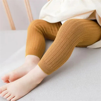 Knitted Leggings for Kids (0-6 Years) - Unisex Spring Tights & Trousers