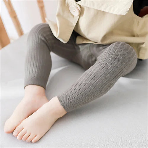 Knitted Leggings for Kids (0-6 Years) - Unisex Spring Tights & Trousers