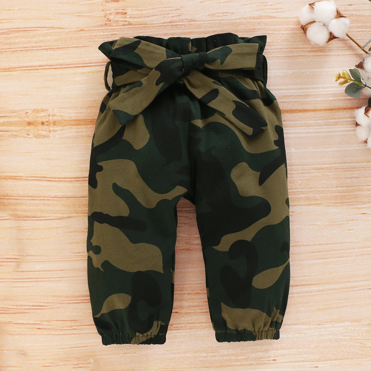 GIRLS Baby Camouflage Clothing Set