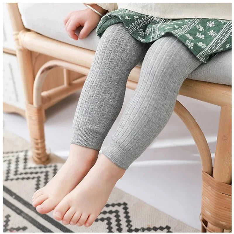 Knitted Leggings for Kids (0-6 Years) - Unisex Spring Tights & Trousers