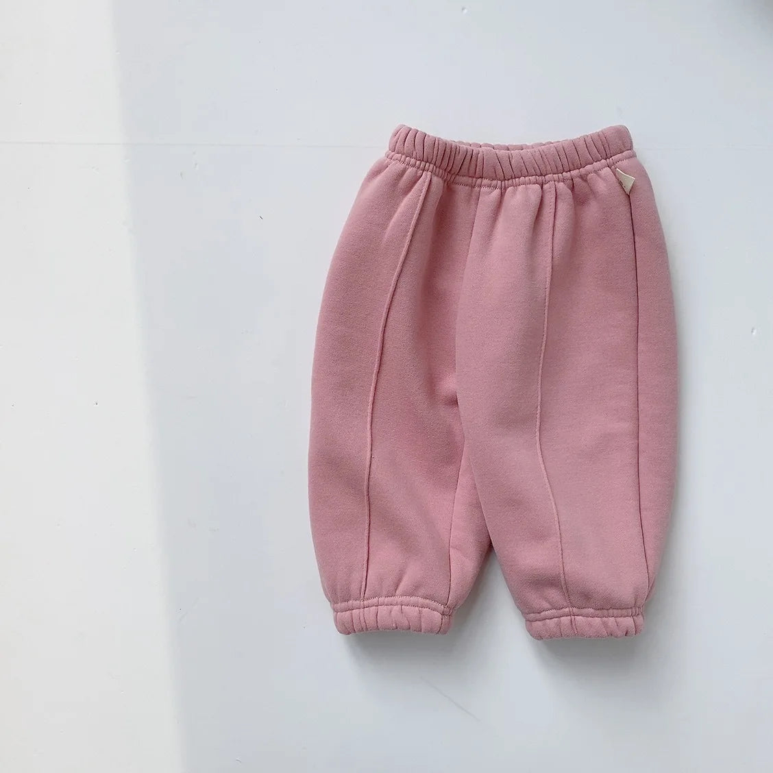 Fleece Lined Baby Winter Pants (1-3 Years) - Thick Warm Toddler Harem Trousers